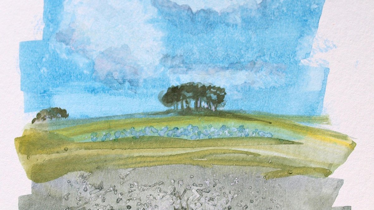 How to mix natural greens for woodland scenes